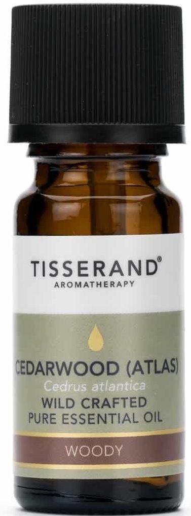 TISSERAND AROMATHERAPY Cedarwood Atlas Wild Crafted - Olejek z Drzewa Cedrowego (Cedr Atlaski) (9 ml)