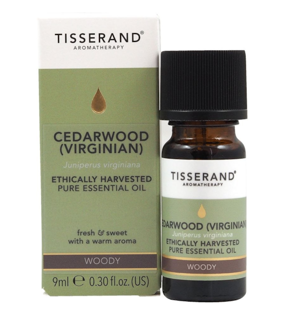 TISSERAND AROMATHERAPY Cedarwood (Virginian) Ethically Harvested - Olejek z Drzewa Cedrowego (9 ml)