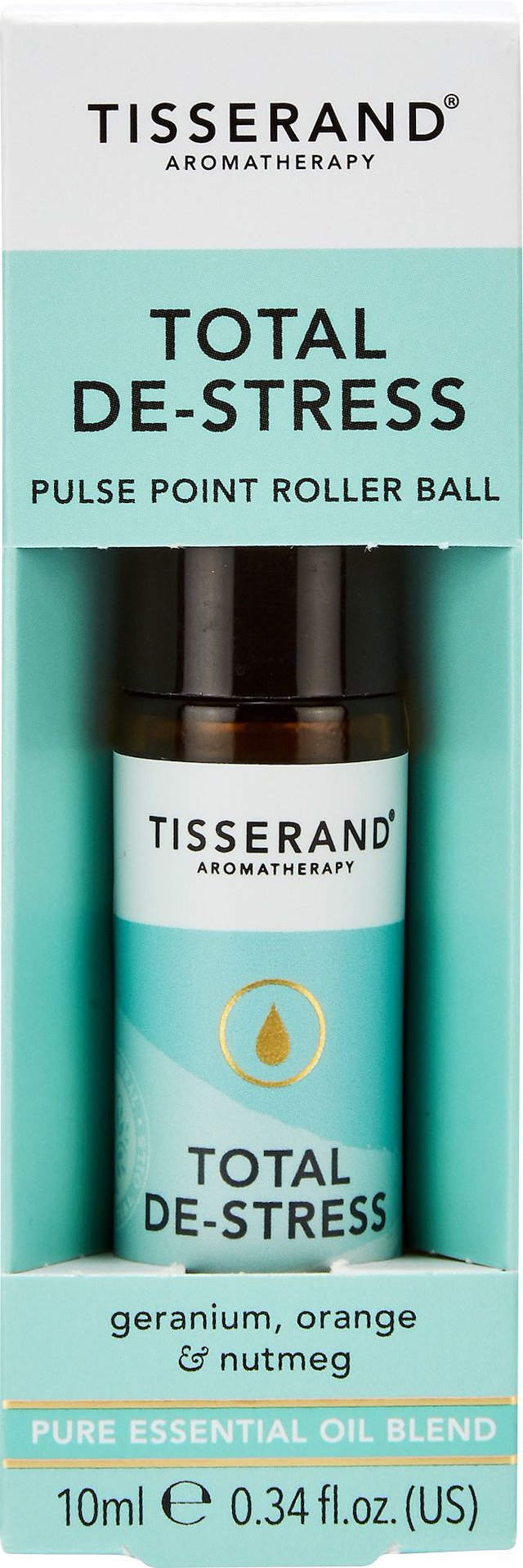 TISSERAND AROMATHERAPY Total De-Stress Pulse Point Roller Ball (10 ml)
