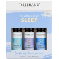 TISSERAND AROMATHERAPY The Little Box of Sleep - Zestaw olejków eterycznych roll-on na dobry sen (3 x 10 ml)