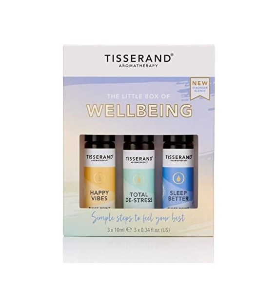 TISSERAND AROMATHERAPY The Little Box Of Wellbeing (3 x 10 ml / 3 x 0,34 fl. oz.)