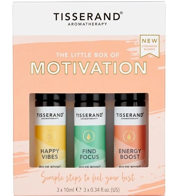 TISSERAND AROMATHERAPY The Little Box Of Motivation (3 x 10 ml / 3 x 0,34 fl. oz.)