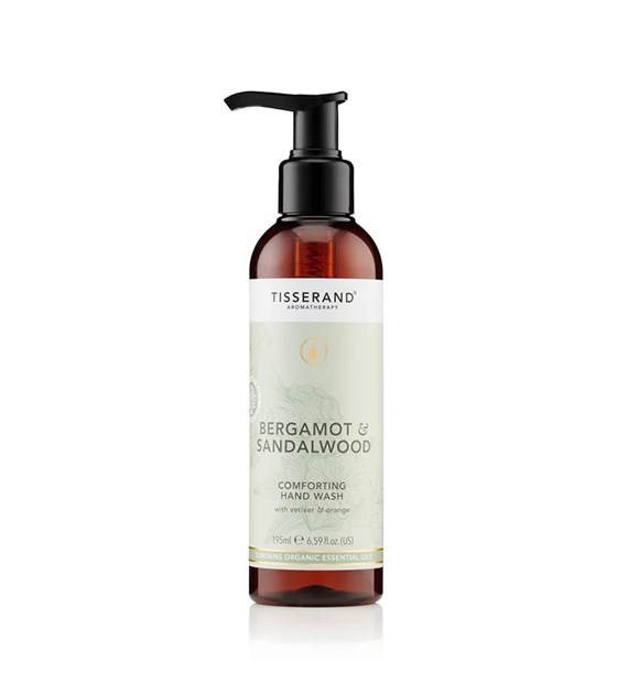 TISSERAND AROMATHERAPY Bergamot & Sandalwood Comforting Hand Wash (195 ml / 6,59 fl .oz.)
