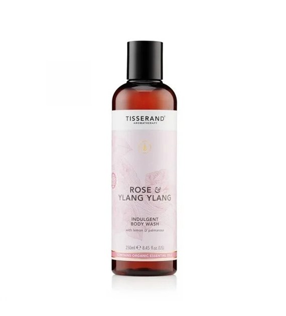 TISSERAND AROMATHERAPY Rose & Ylang Ylang Indulgent Body Wash (250 ml / 8,45 fl. oz.)