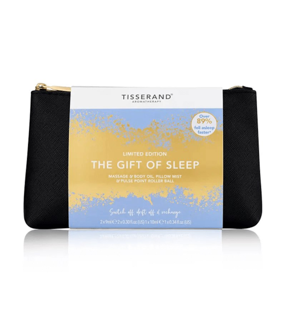 TISSERAND AROMATHERAPY The Gift of Sleep - Zestaw upominkowy 3 produktów w kosmetyczce