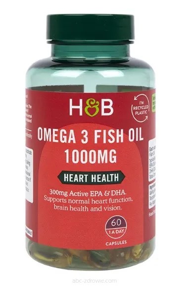 HOLLAND & BARRETT Omega-3 Fish Oil, 1000 mg (60 caps)