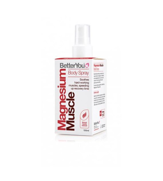 BETTERYOU Magnesium Muscle Body Spray (100 ml / 3,4 fl. oz.)