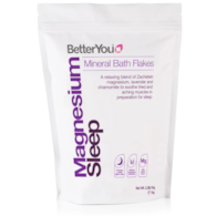 BETTERYOU Magnesium Flakes Sleep - Płatki Magnezowe do kąpieli na dobry sen (1 kg)