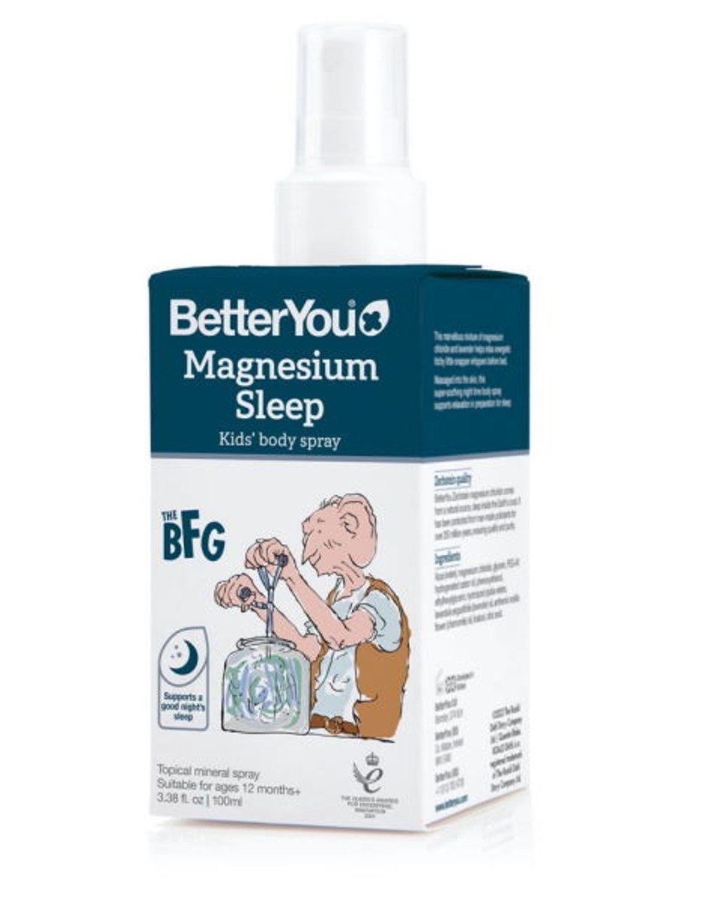BETTERYOU Magnesium Sleep Kids' Body Spray - Magnezowy spray na dobry sen dla dzieci (100 ml)