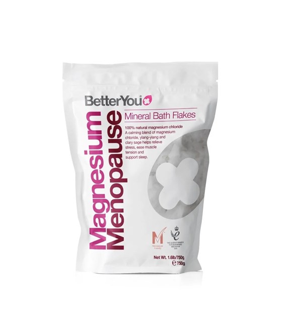 BETTERYOU Magnesium Menopause Bath Flakes (750 g / 26,455 oz.)