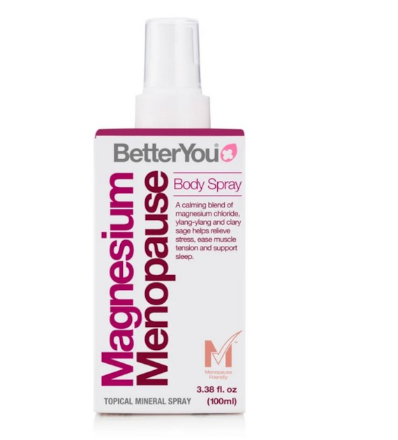 BETTERYOU Magnesium Menopause Spray (100 ml / 3,4 fl. oz.)