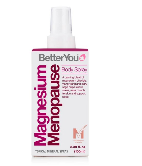 BETTERYOU Magnesium Menopause Topical Mineral Spray do ciała (100 ml)