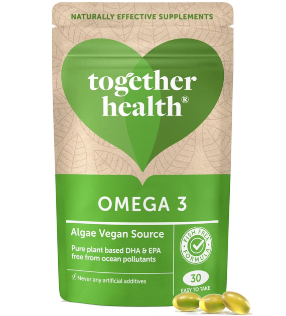 TOGETHER Omega 3 - Algae Vegan Source - Olej z mikroalg (30 kaps.)