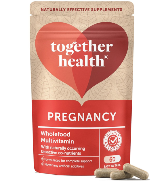 TOGETHER Pregnancy - Witaminy i Minerały dla Kobiet w Ciąży (60 kaps.)
