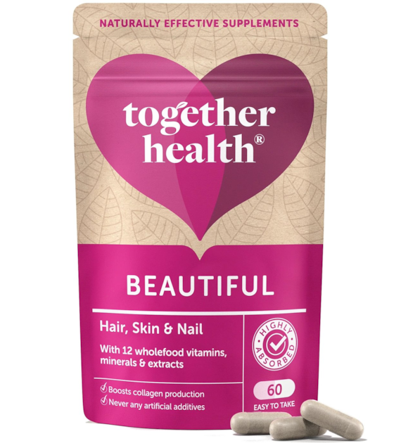 TOGETHER Beautiful - Hair, Skin & Nail - Piękna Skóra, Włosy, Paznokcie (60 kaps.)