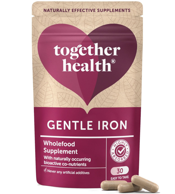 TOGETHER Gentle Iron with B Vitamins - Żelazo i witaminy B (30 kaps.)