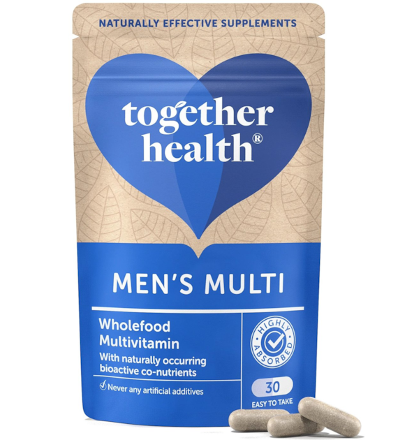 TOGETHER Men's Multi - Witaminy i Minerały dla Mężczyzn (30 kaps.)