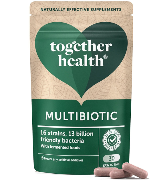 TOGETHER Multibiotic - Szczepy bakterii i Fermentowana żywność (30 kaps.)