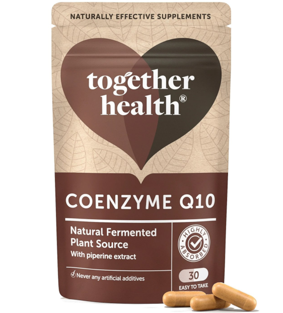 TOGETHER Coenzyme Q10 - Olej Kokosowy + Koenzym Q10 + Piperyna (30 kaps.)