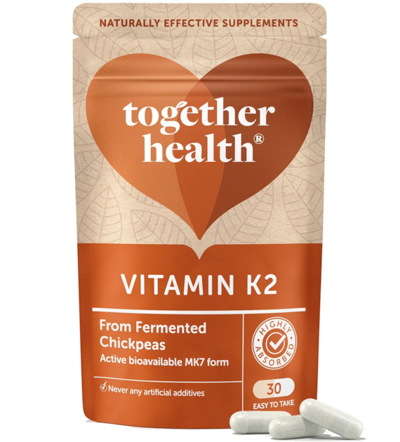 TOGETHER Vitamin K2 - Witamina K2 MK-7 (30 kaps.)