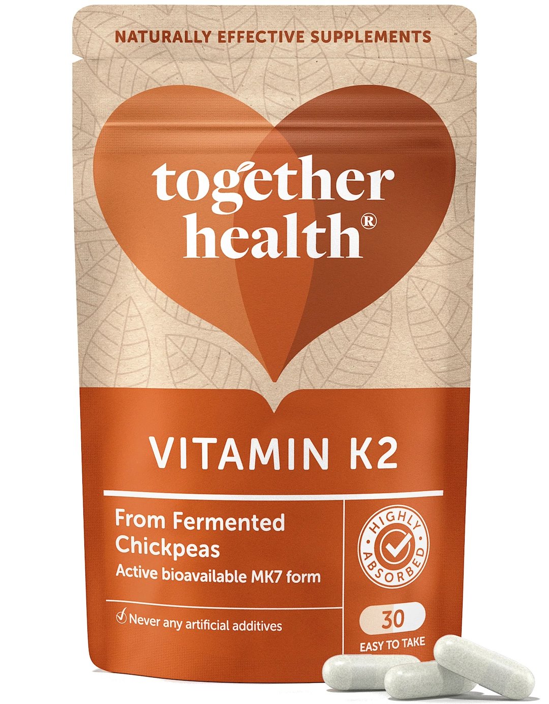 TOGETHER Vitamin K2 - Witamina K2 MK-7 (30 kaps.)