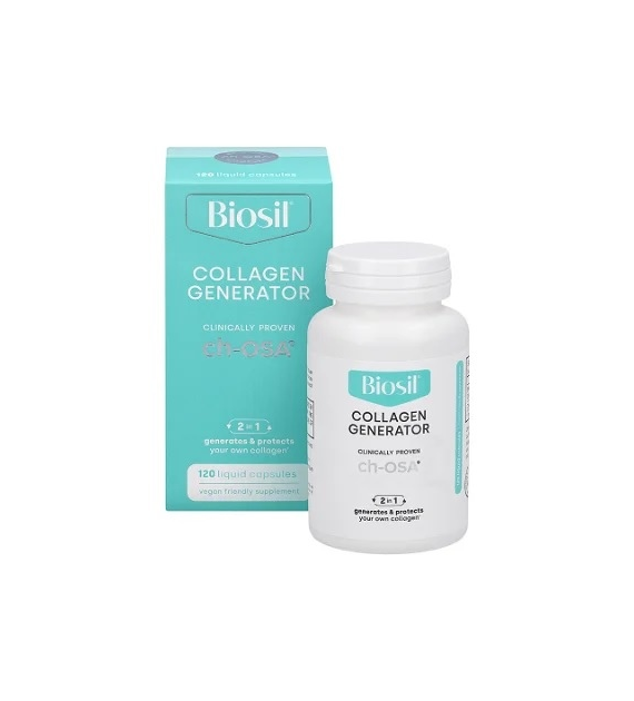 BIOSIL Advanced Collagen Generator - Zaawansowany generator kolagenu (120 kaps.)