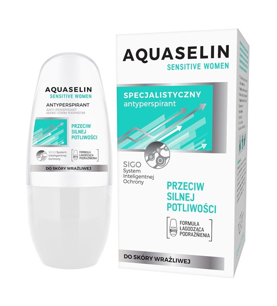 AQUASELIN Sensitive Women Specialist antiperspirant roll-on (50 ml / 1.76 fl.oz.)