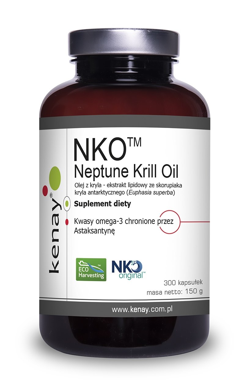 KENAY NKO Olej z Kryla - Neptune Krill Oil (300 kaps.)