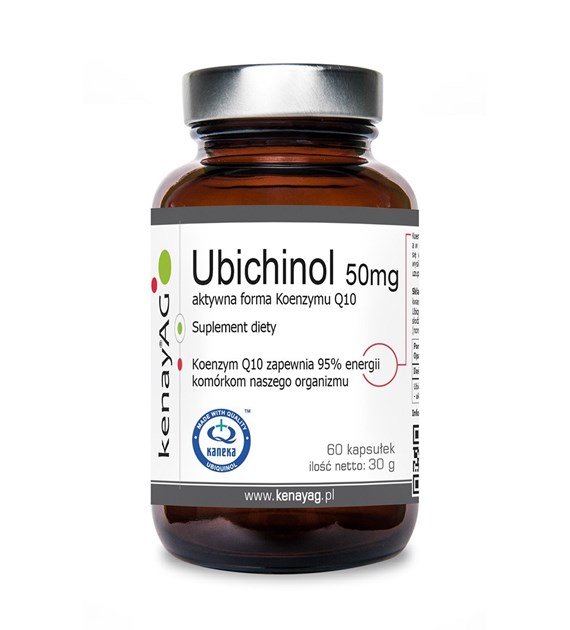 KENAY Ubiquinol Active Coenzyme Q10, 50 mg (60 caps)