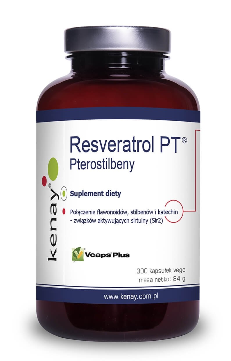 KENAY Pterostilbeny Resveratrol PT (300 kaps.)