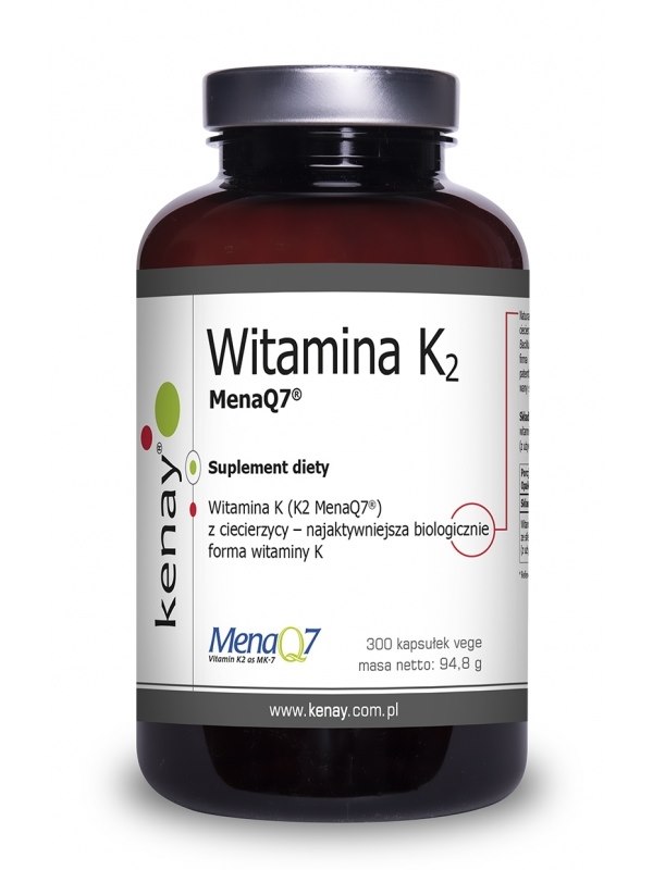 KENAY Witamina K2 Mena Q7 (300 kaps.)