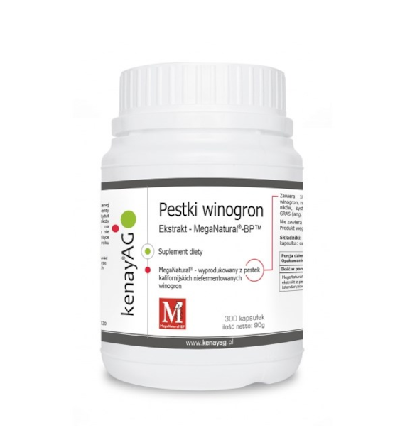 KENAY Ekstrakt z pestek winogron (300 kaps.)