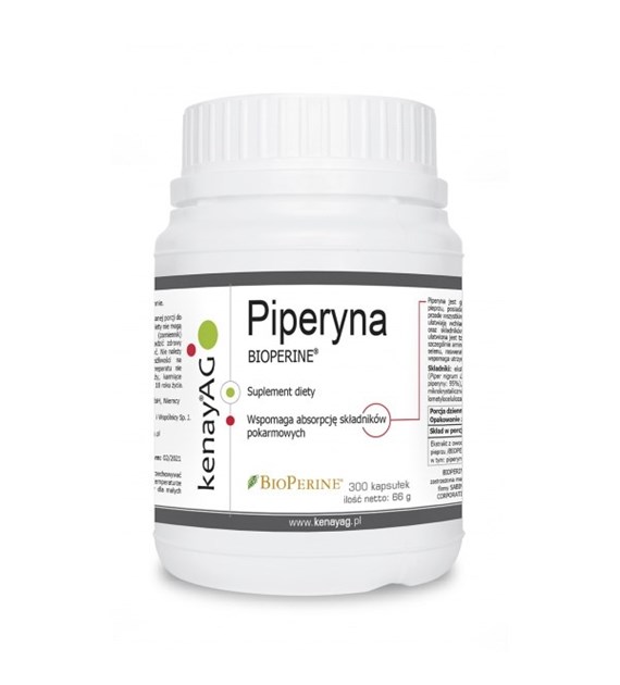 KENAY Piperine BIOPERINE black pepper extract (300 caps)