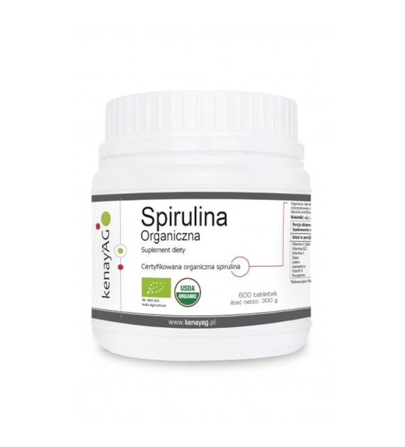 KENAY EKO Organiczna Spirulina (600 tabl.)