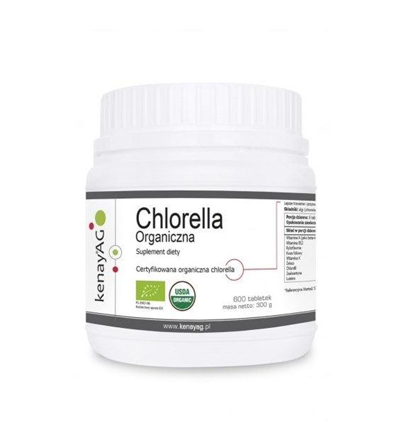 KENAY Chlorella Organic (600 tabs)