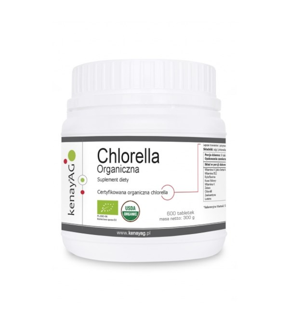 KENAY Chlorella Organic (600 tabs)