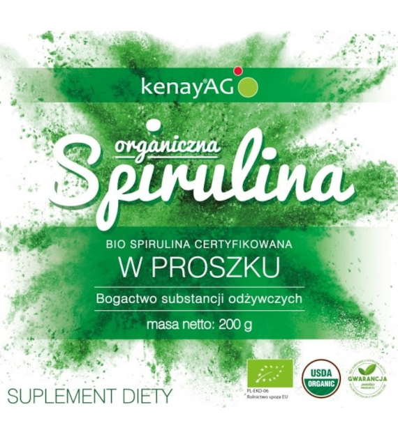 KENAY EKO Organiczna Spirulina (200 g)