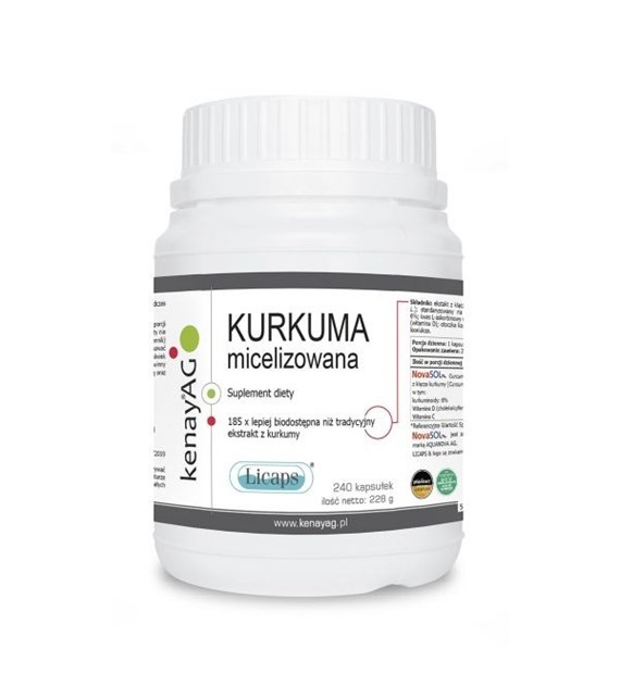 KENAY Micelle CURCUMIN Licaps (240 caps)