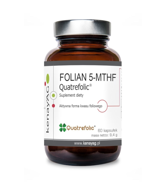 KENAY Folian 5-MTHF Quatrefolic (60 kaps.)