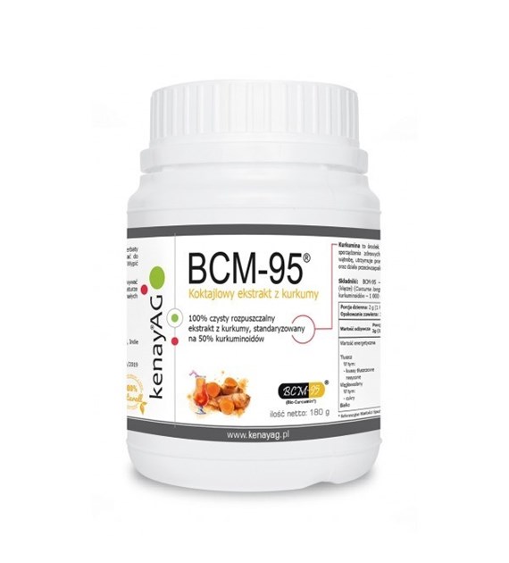 KENAY Curcumin BCM-95 soluble turmeric extract Powder (180 g / 6,3 oz.)