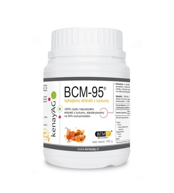 KENAY Curcumin BCM-95 soluble turmeric extract Powder (180 g / 6,3 oz.)
