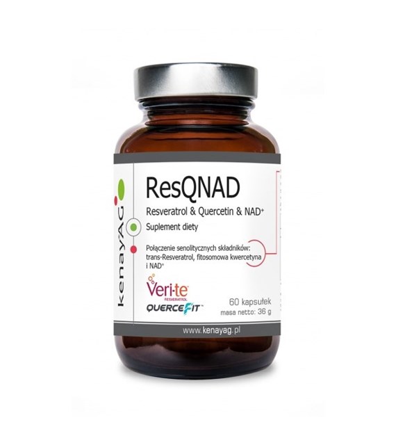 KENAY ResQNAD - Resveratrol & Quercetin & NAD+ (60 caps)