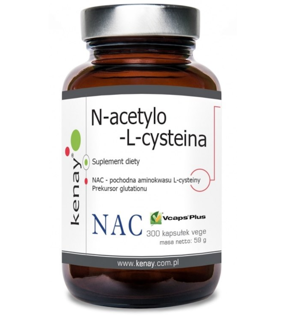 KENAY NAC - N-Acetylo-L-Cysteina (300 kaps.)