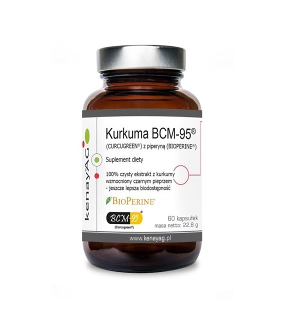 KENAY Curcumin BCM-95 with Piperine (60 caps)