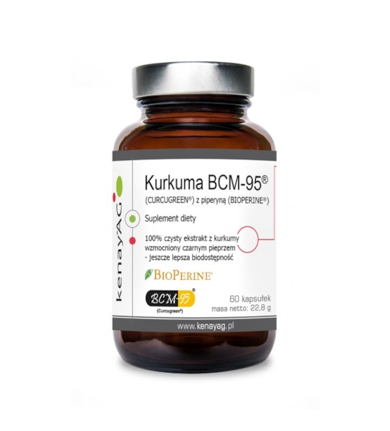 KENAY Curcumin BCM-95 with Piperine (60 caps)