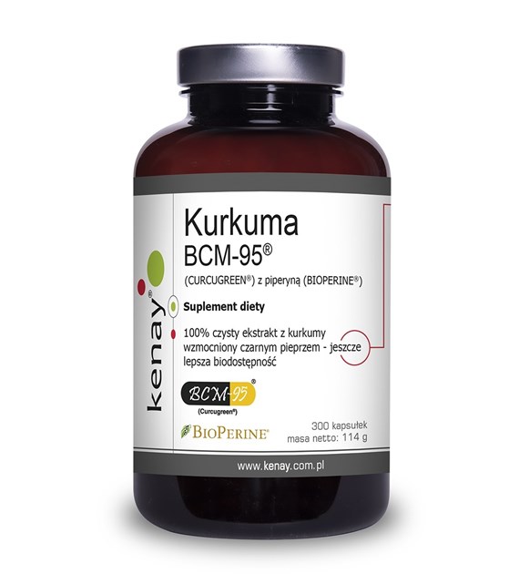 KENAY Curcumin BCM-95 with Piperine (300 caps)