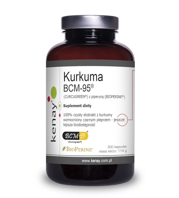 KENAY Curcumin BCM-95 with Piperine (300 caps)