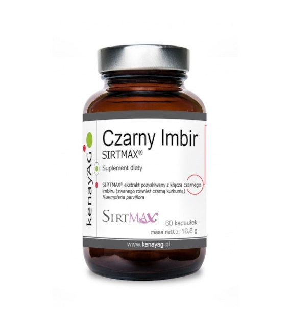 KENAY Czarny Imbir Sirtmax (60 kaps.)