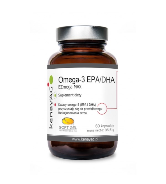 KENAY Omega-3 EPA/DHA EZmega MAX (60 kaps.)