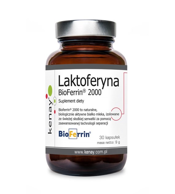 KENAY Lactoferrin BioFerrin 2000 (30 caps)